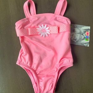 Adorable baby girls Pink Swim Suit Brand New with Tag Size 6-12 months.